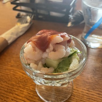 The Pine Room - Shrimp cocktail that comes as a side with your meal - Cocktail Bars Near Me - Burns, Oregon The Pine Room - Shrimp cocktail that comes as a side with your meal - Cocktail Bars Near Me - Burns, Oregon