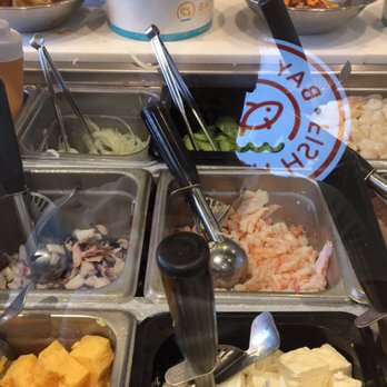 Bay Poke - Scoops of toppings - Hawaiian Near Me - Irvine, California