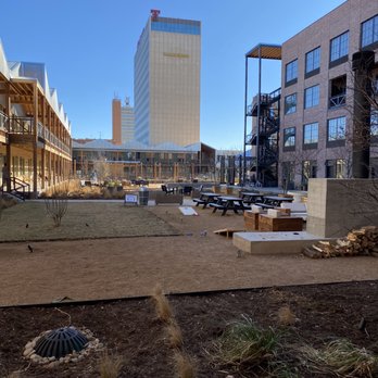 Cotton Court - Outdoor area - Hotels Near Me - Lubbock, Texas