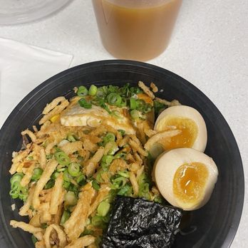 Kumo Sushi & Ramen - Veggie ramen with egg - Sushi Bars Near Me - Cumming, Georgia
