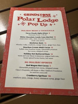 Menu photo 2 Grindstone Public House Noblesville, IN
