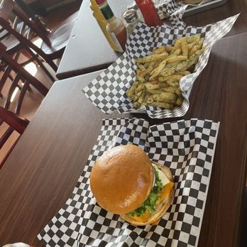 Double Decker - double decker burger, garlic fries, western burger - Burgers Near Me - San Francisco, California