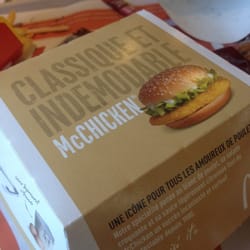 Mc Donald's - A chicken sandwich