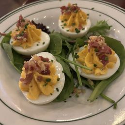 Deviled Eggs are a delicious way to start Deviled Eggs are a delicious way to start