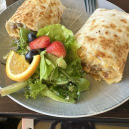 Breakfast wrap was amazing!
