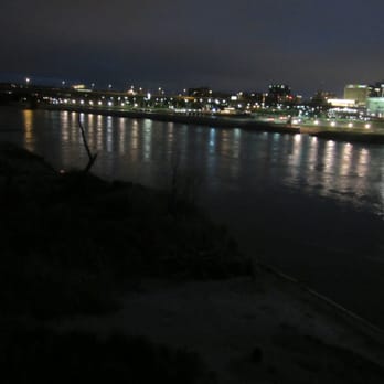 Bob Kerrey Pedestrian Bridge - view from bridge - Landmarks & Historical Buildings Near Me - Omaha, Nebraska Bob Kerrey Pedestrian Bridge - view from bridge - Landmarks & Historical Buildings Near Me - Omaha, Nebraska