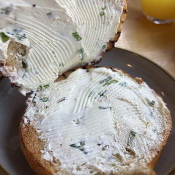 Winston’s Cafe & Bakery - BAGEL / TOAST with SCALLION CREAM CHEESE - Bakeries Near Me - Napa, California