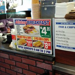 Jerry's Fish & Chips - All day specials