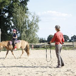 Urlaubshof Niederlausitzer Land, Islandpferdehof, Ferienwohnung - Reitstunde