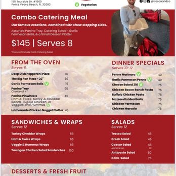 Trasca & Co Eatery - Catering menu - Pizza Near Me - Ponte Vedra Beach, Florida Trasca & Co Eatery - Catering menu - Pizza Near Me - Ponte Vedra Beach, Florida