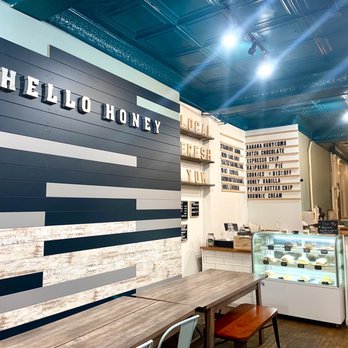 Hello Honey - Interior - Ice Cream & Frozen Yogurt Near Me - Fort Thomas, Kentucky Hello Honey - Interior - Ice Cream & Frozen Yogurt Near Me - Fort Thomas, Kentucky