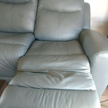 Ashley Store - Notice how crooked this fits and the seams do not line up.  It has been sat in maybe 5 times by an average size adult. - Furniture Stores Near Me - Rohnert Park, California