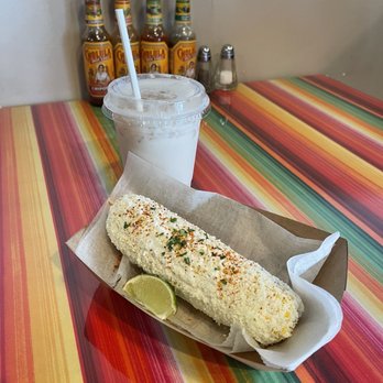 The Birria Kitchen - Street corn and horchata - Tacos Near Me - Edison, New Jersey