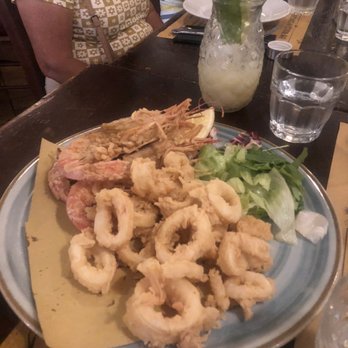 Saltimbocca - Shrimp & calamari plate - Roman Near Me - Rome, RM