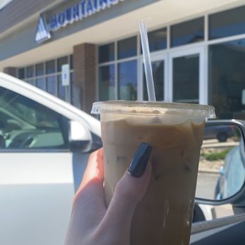 Mountaineer Roasting - Iced lavender oatmilk latte - Coffee Roasteries Near Me - Morgantown, West Virginia