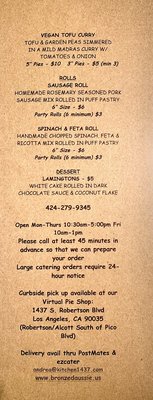 Menu photo 2 Bronzed Aussie Los Angeles, CA Menu photo 2 Bronzed Aussie Los Angeles, CA