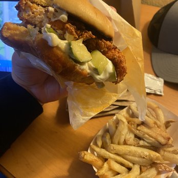 Nonla Burger - The pickles!! - Burgers Near Me - Kalamazoo, Michigan