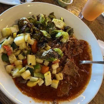 Bushfire Kitchen - Menifee - Braised Grass-fed Brisket Bowl (gf) - Gluten-Free Near Me - Menifee, California