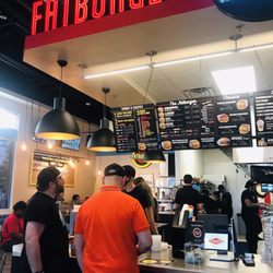 Fatburger & Buffalo's Express - Front Point-Of-Sale feat. My friends Thomas and Kevin (and I think the friendly gentlemen working the counter was Ian who was AMAZING!)