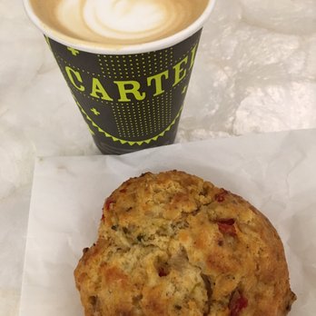 Cartel Roasting - Latte w Serrano chili scone - Coffee & Tea Near Me - Phoenix, Arizona Cartel Roasting - Latte w Serrano chili scone - Coffee & Tea Near Me - Phoenix, Arizona
