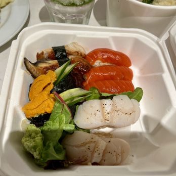Shizen Ya - a variety of food in a styrofoam container - Japanese Near Me - Vancouver, British Columbia