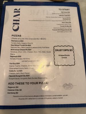 Menu photo 2 Char Philadelphia, PA Menu photo 2 Char Philadelphia, PA