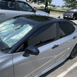 Tidalwavegraphics - Gloss black roof wrap!