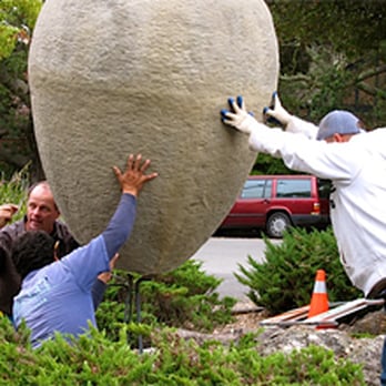 Duval Construction - two men working on a large rock - General Contractors Near Me - El Cerrito, California Duval Construction - two men working on a large rock - General Contractors Near Me - El Cerrito, California