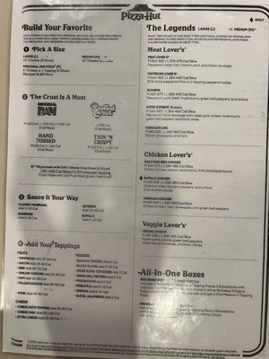 Menu photo 3 Pizza Hut Williams, AZ Menu photo 3 Pizza Hut Williams, AZ