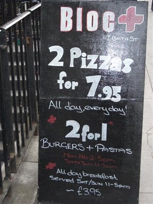 Menu photo 8 Bloc+ Glasgow, GLG