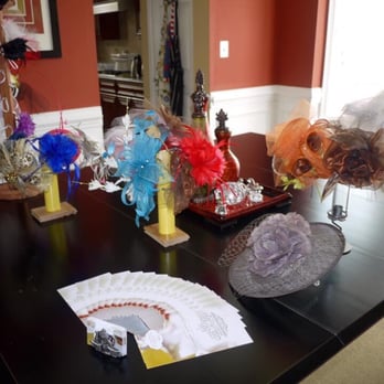 The Tea Timers - Fascinators made it quite a stylish tea party. - Caterers Near Me