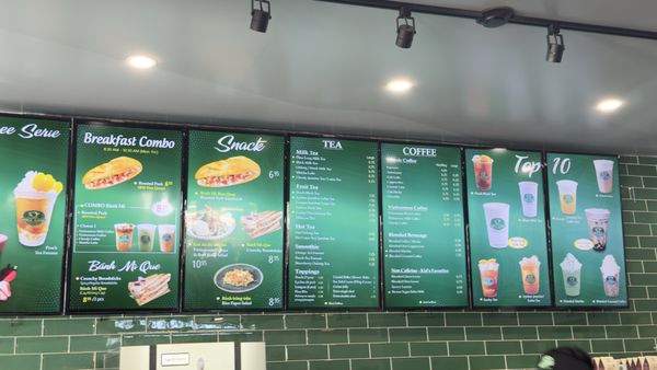 Menu photo 1 Phuc Long San Jose, CA