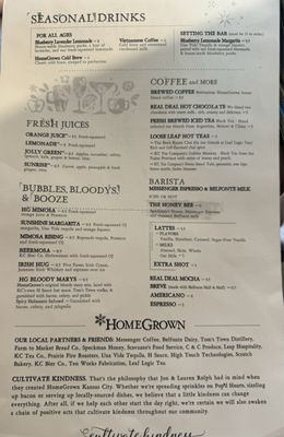 Menu photo 3 HomeGrown Kitchen - Liberty  Liberty, MO