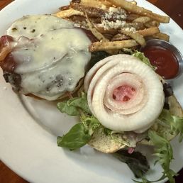 Burger was good