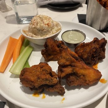 P.S. Kitchen - Maitake buffalo wings - Vegetarian Near Me - New York, New York
