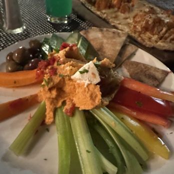 Rockafella's Restaurant - Hummus Plate - American Near Me - Salem, Massachusetts
