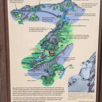 Diamond Head State Monument - Diamond Head Map - Parks Near Me - Honolulu, Hawaii Diamond Head State Monument - Diamond Head Map - Parks Near Me - Honolulu, Hawaii