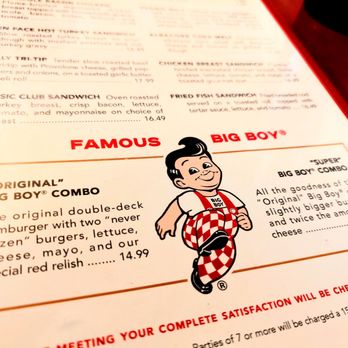 Bob’s Big Boy - Menu - American Near Me - Burbank, California