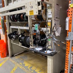 The Home Depot - Wire cutting aisle