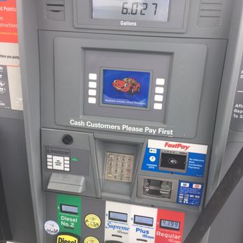 Chevron - a gas pump at a gas station - Gas Stations Near Me - Oakland, California