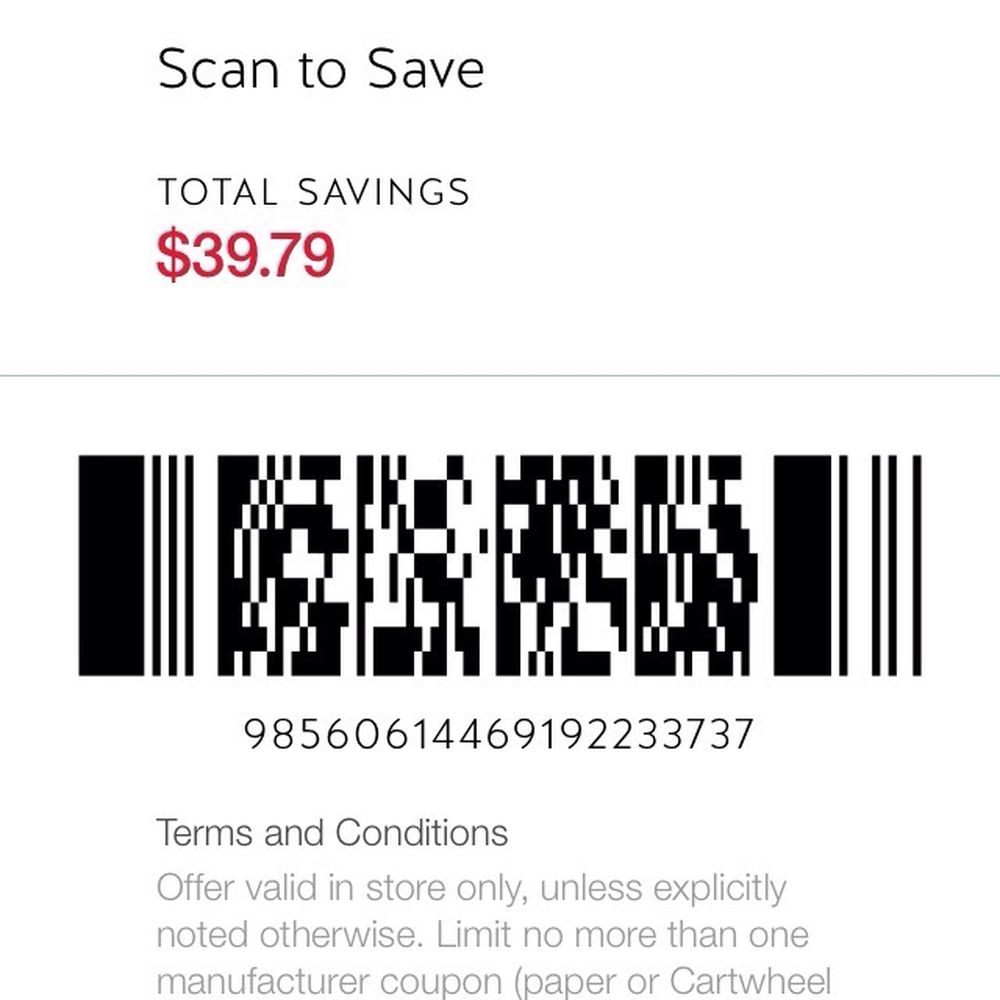 Cartwheel those savings! Cartwheel those savings!