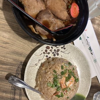Yasuo Ramen And Sushi - Shrimp fried rice and shoyu ramen - Ramen Near Me - Union, New Jersey Yasuo Ramen And Sushi - Shrimp fried rice and shoyu ramen - Ramen Near Me - Union, New Jersey