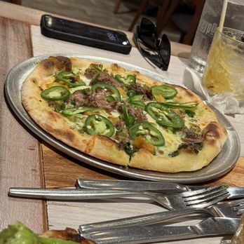 Monkeypod Kitchen - Kahlua pork and pineapple pizza - Tacos Near Me - Honolulu, Hawaii Monkeypod Kitchen - Kahlua pork and pineapple pizza - Tacos Near Me - Honolulu, Hawaii