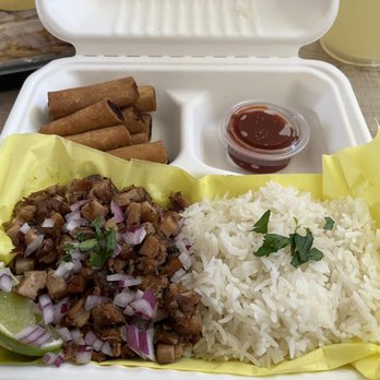 Mama's Lumpia - Pork Lumpia, Sisig, White Rice - Filipino Near Me - Pacheco, California