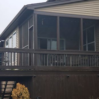 A Plus Handyman - Screen deck before the 3 season conversion. - Handyman Near Me