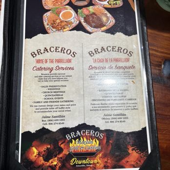 Braceros - Mexican Near Me - Amarillo, Texas