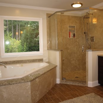 Cabinet Transformations - Let us help you create your dream bathroom with our natural stone showers. - Cabinetry Near Me - Fayetteville, Georgia