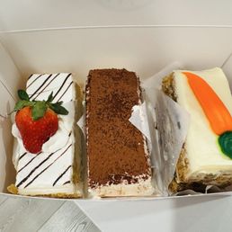 Cake slices Cake slices