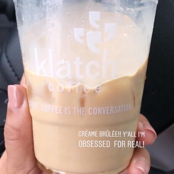 Klatch Coffee - Iced creme brûlée - Coffee & Tea Near Me - Rancho Cucamonga, California Klatch Coffee - Iced creme brûlée - Coffee & Tea Near Me - Rancho Cucamonga, California