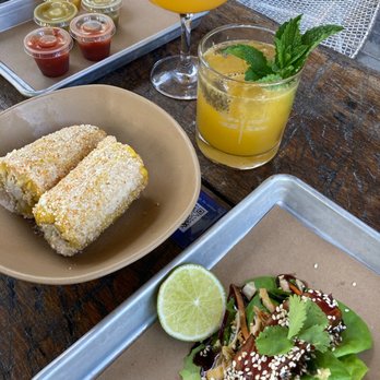 Bartaco - Tuna taco with lettuce wrap, elote, cocktails - Tacos Near Me - Aventura, Florida Bartaco - Tuna taco with lettuce wrap, elote, cocktails - Tacos Near Me - Aventura, Florida